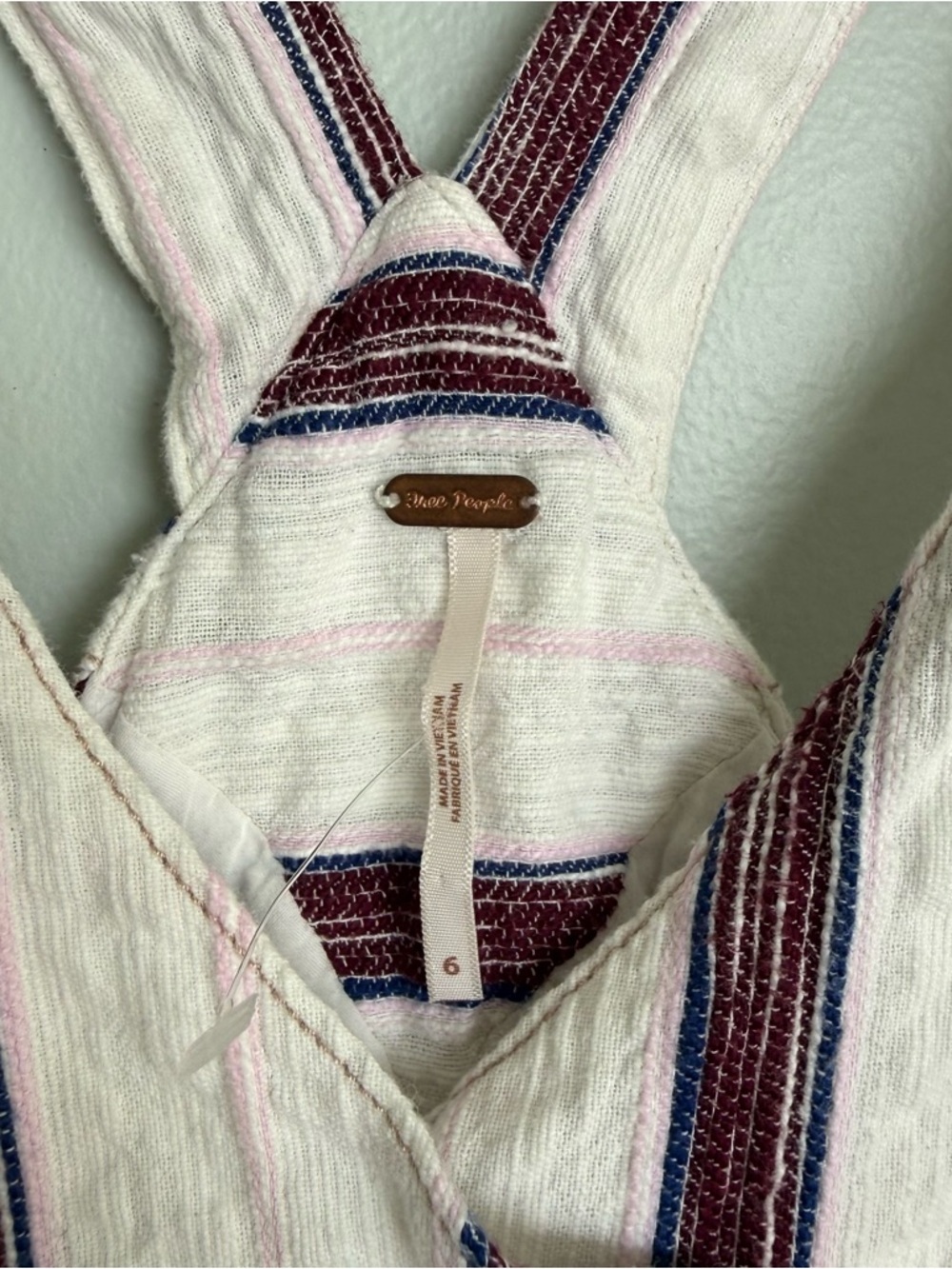 Free People Striped Canyonlands Jumper Dress - Picture 7 of 9